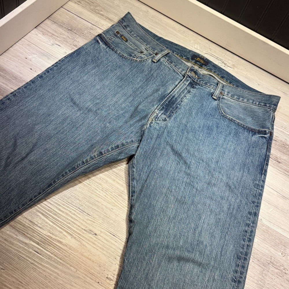 Polo Ralph Lauren Hampton Relaxed Straight Jeans Mens 36x32